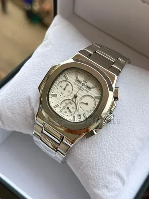 Patek Phillipe Silver Men's Watch