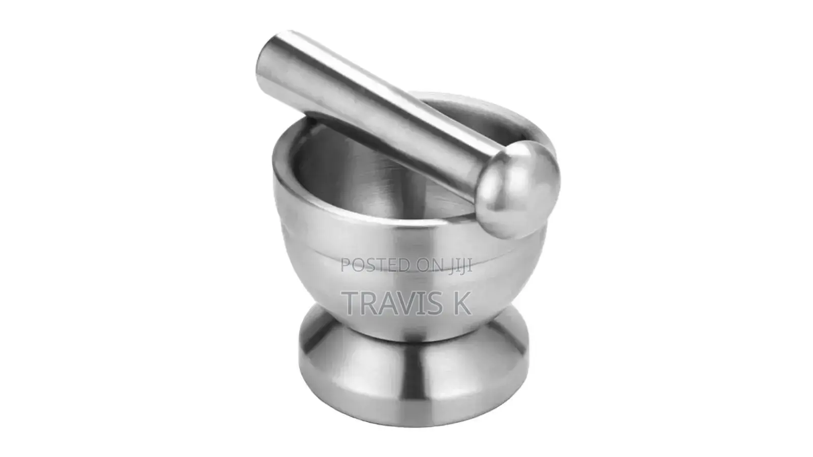 Stainless Steel Motor and Pestle