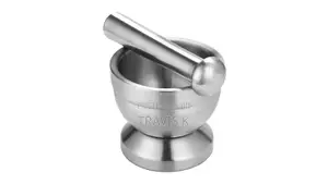 Stainless Steel Motor and Pestle