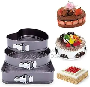 3pcs Cake Baking Pans