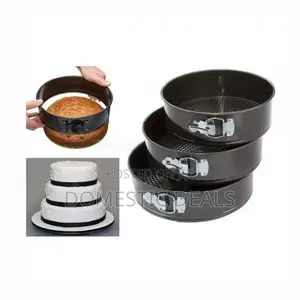3pcs Round Cake Baking Pans