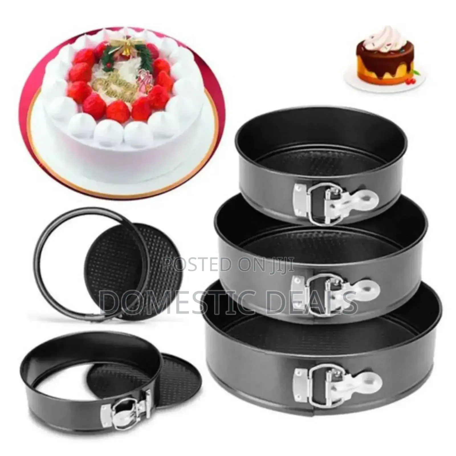 Round Cake Baking Pans
