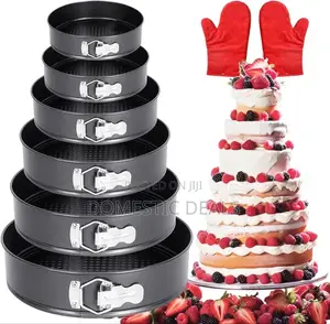 6pcs Nonstick Cake Baking Pans