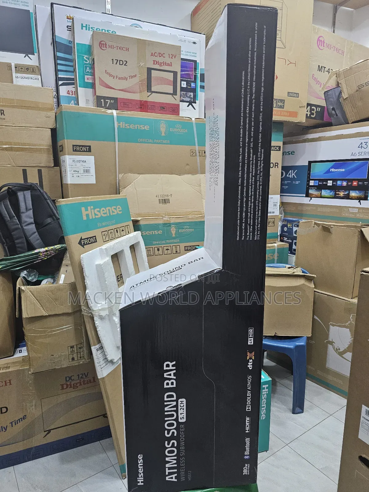 Hisense Sound Bar 5.1.2 Channel