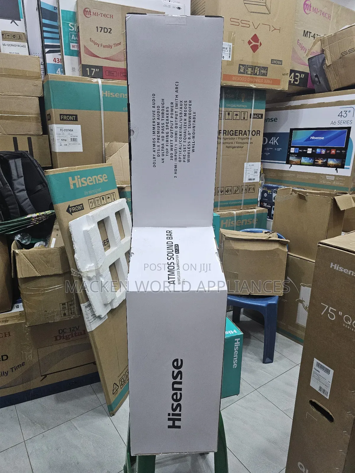 Hisense Sound Bar 5.1.2 Channel