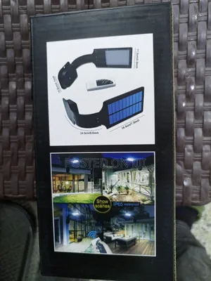 Solar-Powered Motion Sensor Light.