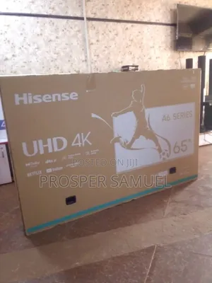 Brand New Hisense 65 Inches Smart Digital Flat Screen