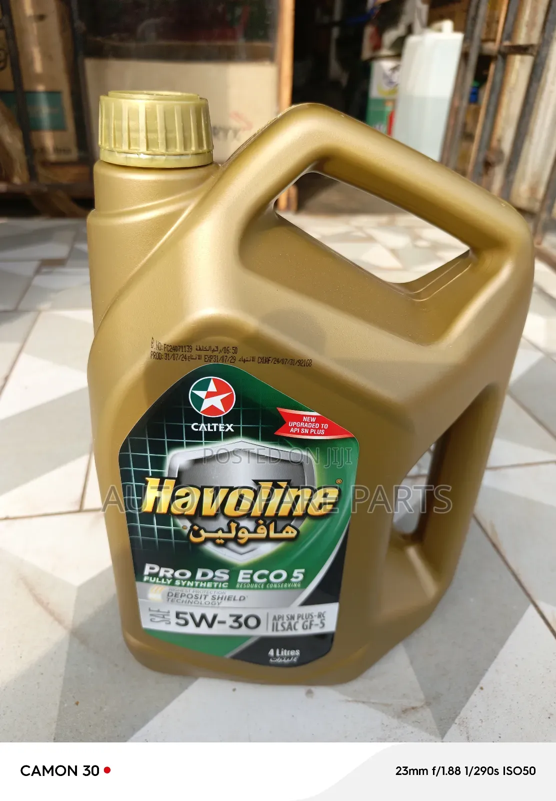 Engine Oil 5w30 Havoline, Fully Synthetic