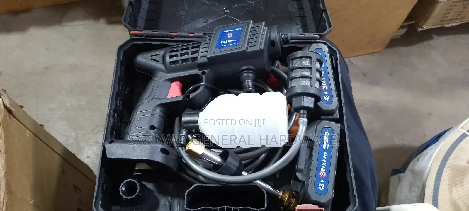 148v, Rechargeable High Pressure Car Washer Gun