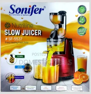 Sonifer Electric Slow Juicer Machine