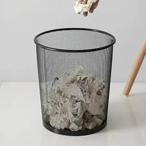 Stainless Office Trash Can