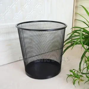 Wire Mesh Office Trash Can