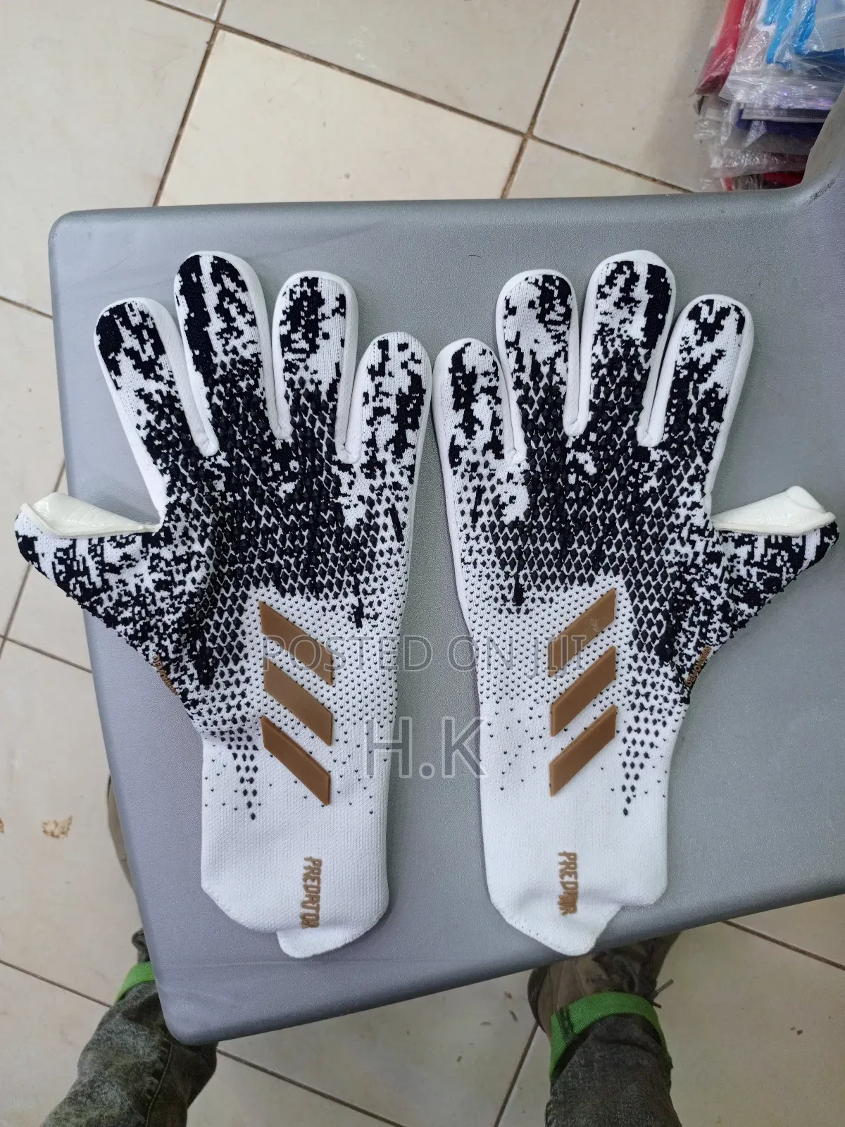 Adidas Predator Pro Goalkeeper Gloves.