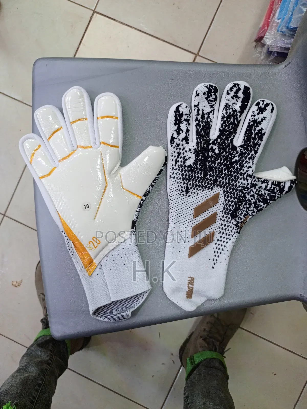 Adidas Predator Pro Goalkeeper Gloves.