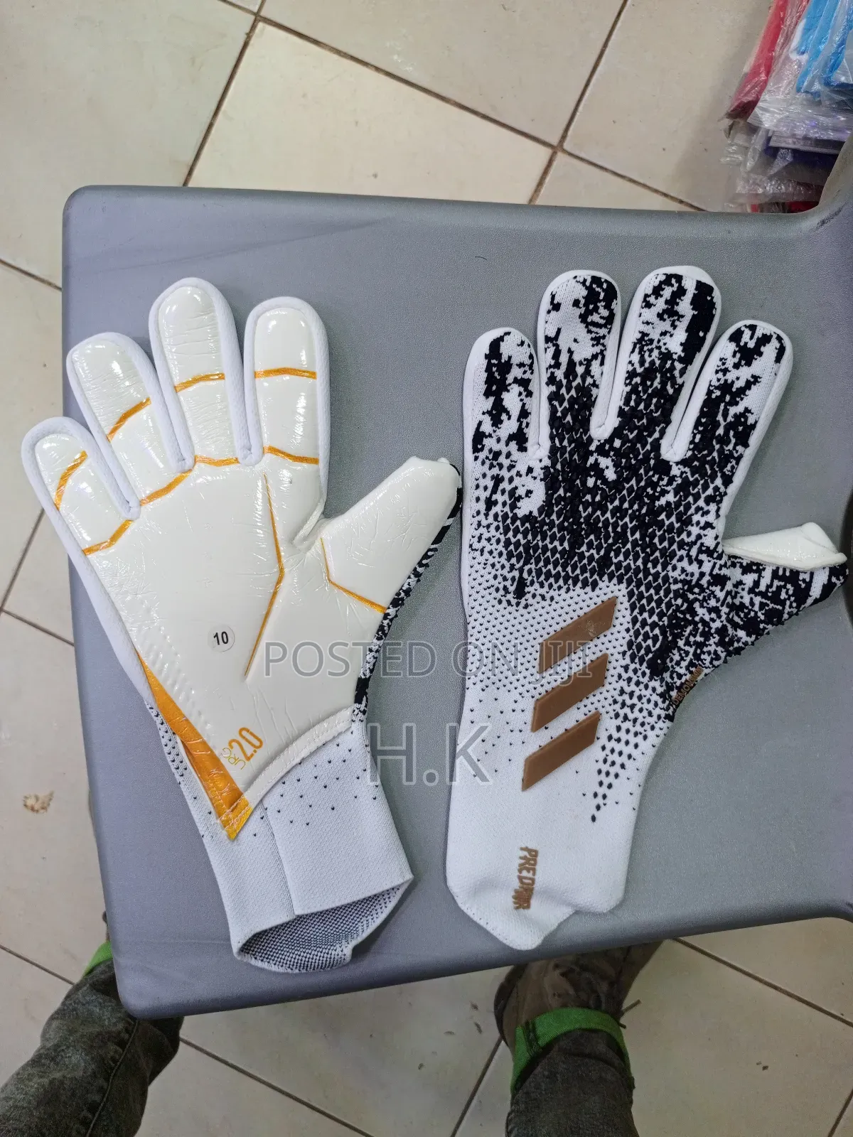 Adidas Predator Pro Goalkeeper Gloves.