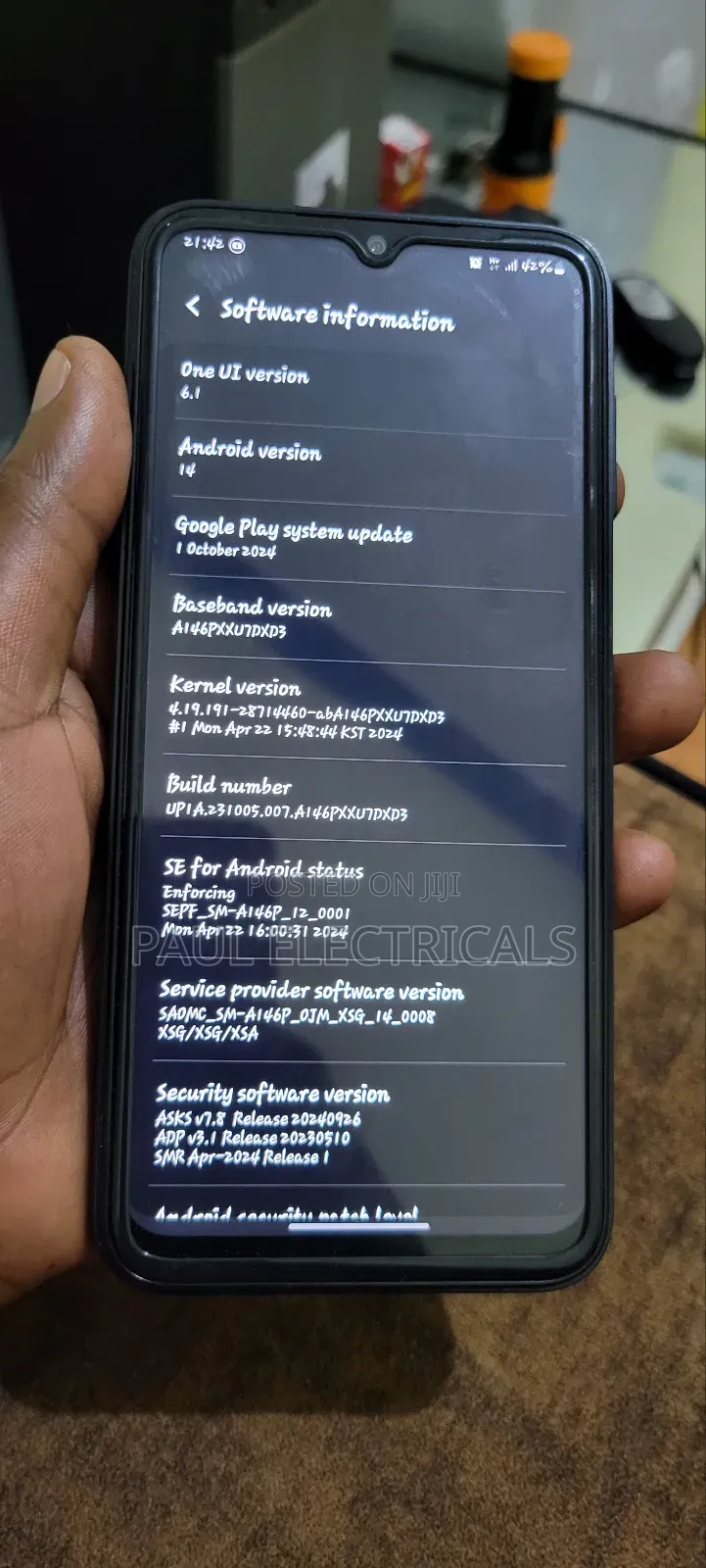 Samsung Galaxy A14 128 GB Black