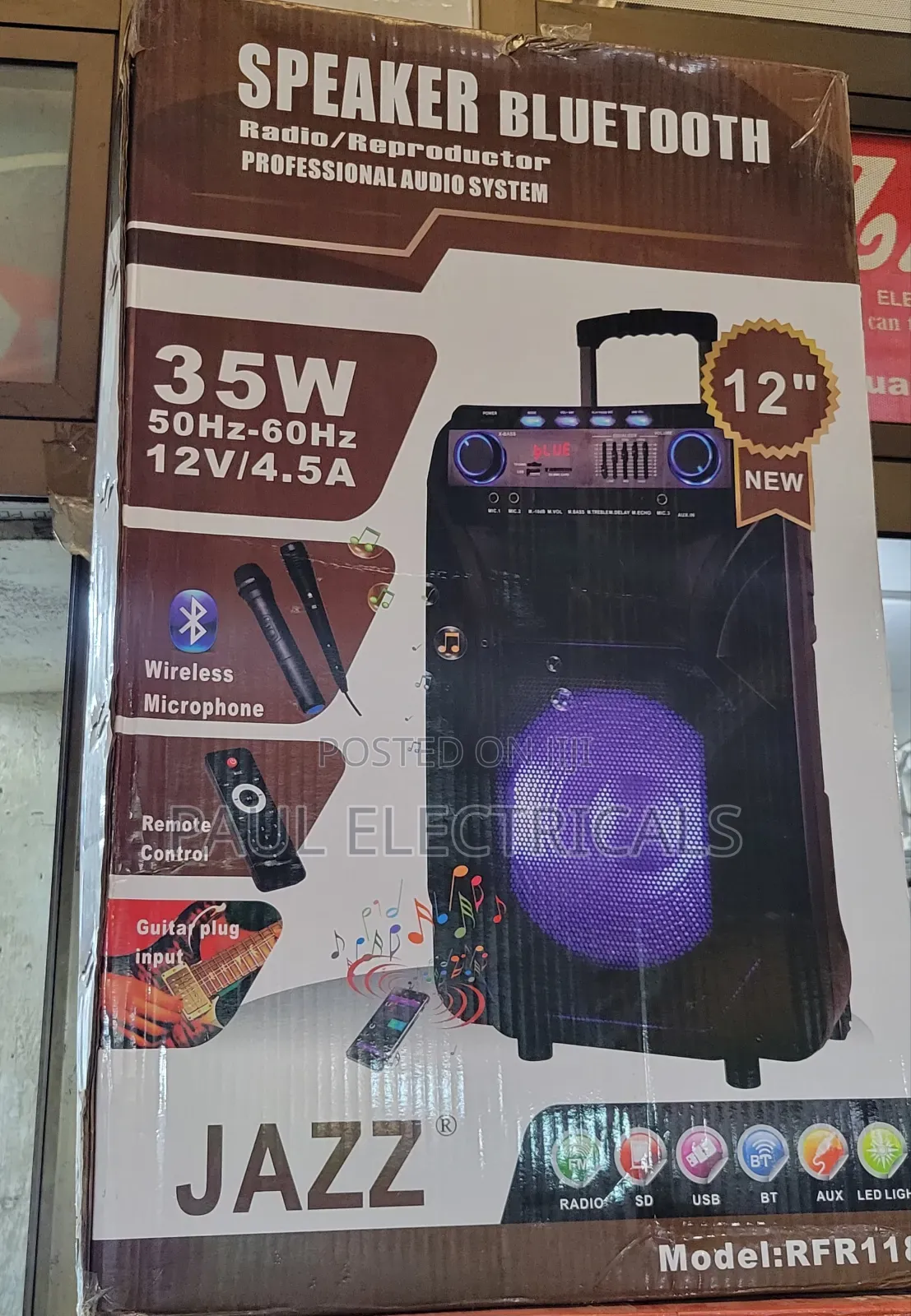 JAZZ Rechargeable Speaker System