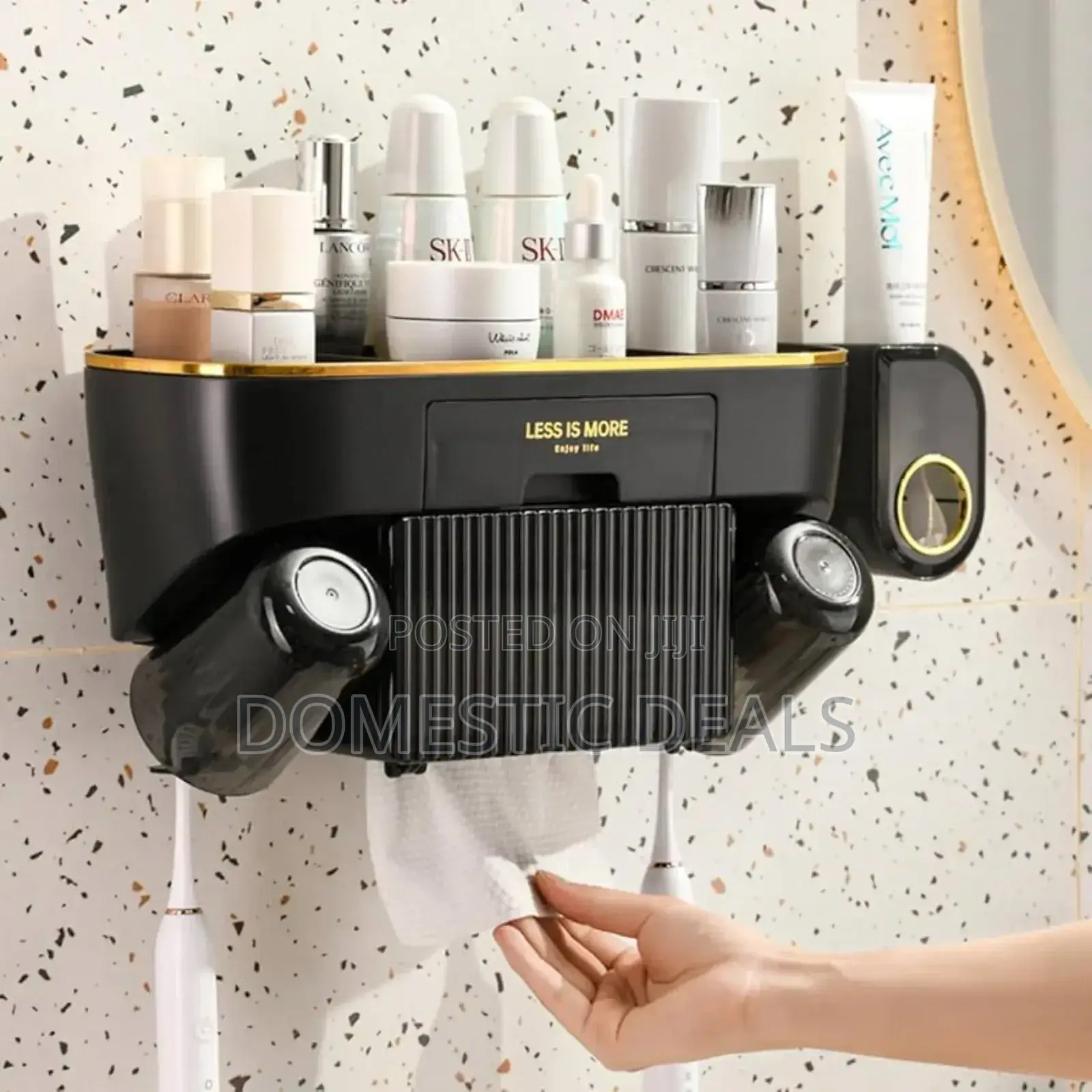 Bathroom Multifunctional Toothbrush Holder
