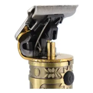Kemei USB Electric Hair Clippers Cordless Trimmers- Gold