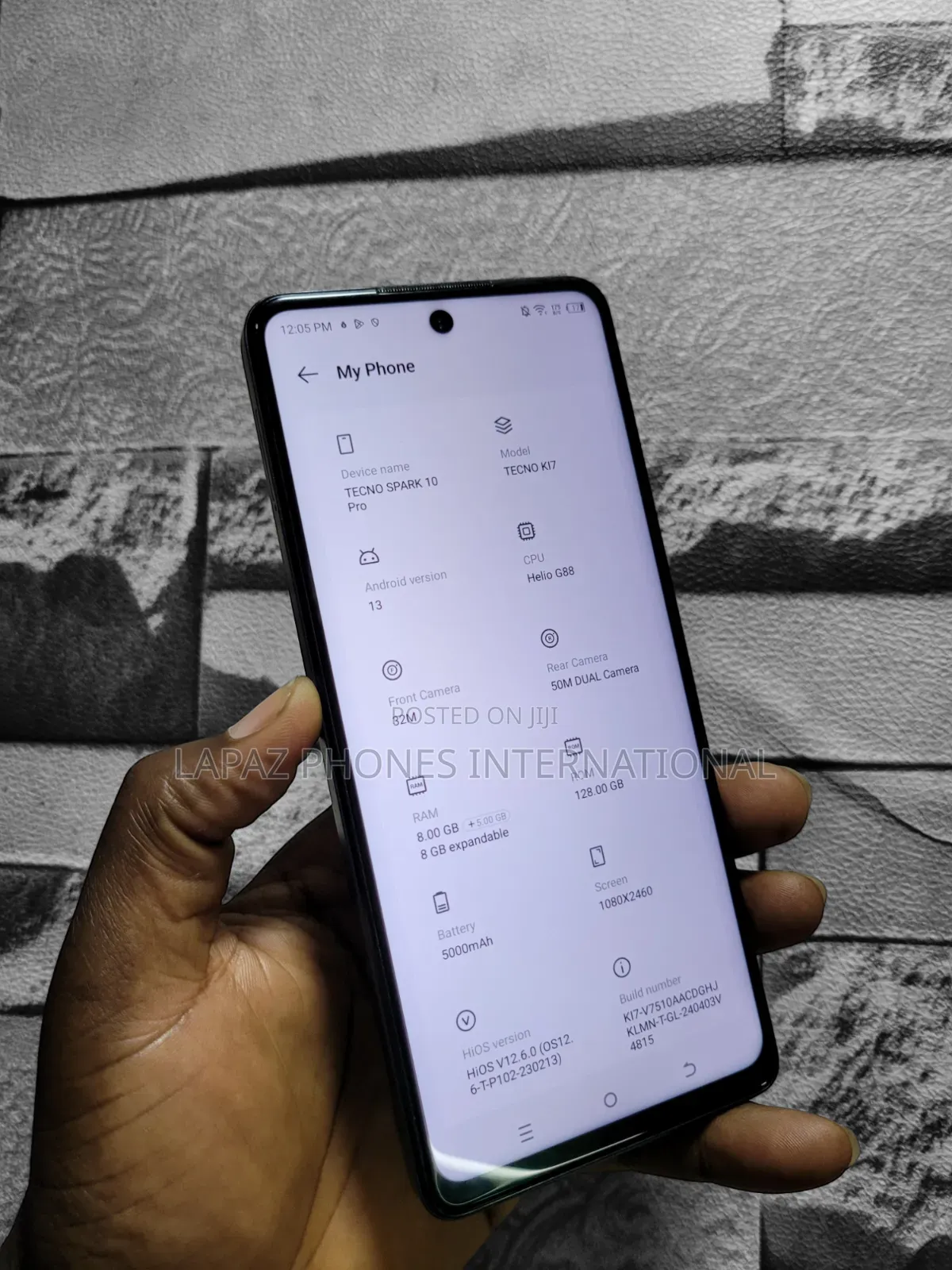 Tecno Spark 10 Pro 128 GB Black