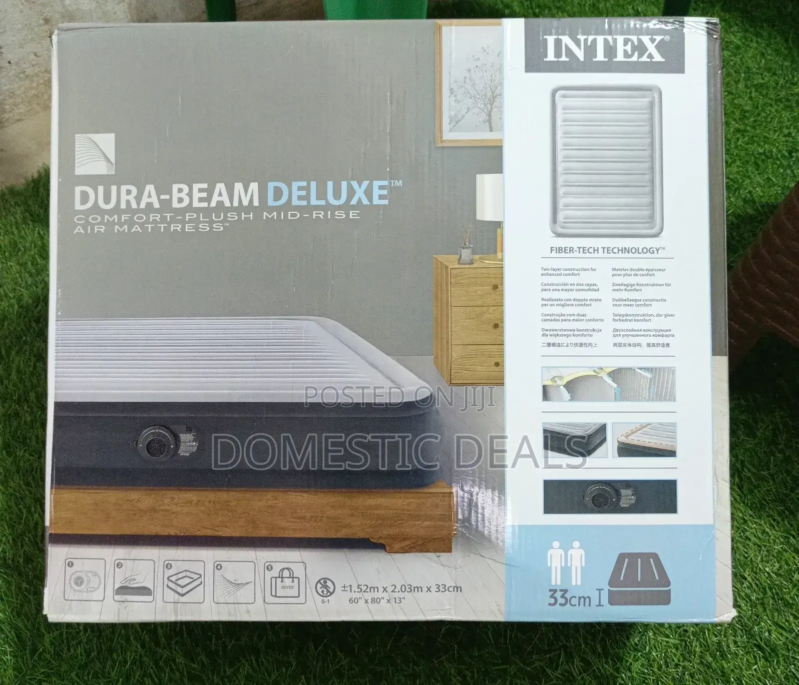 Dura Mean Intex High Density Inflatable Mattress