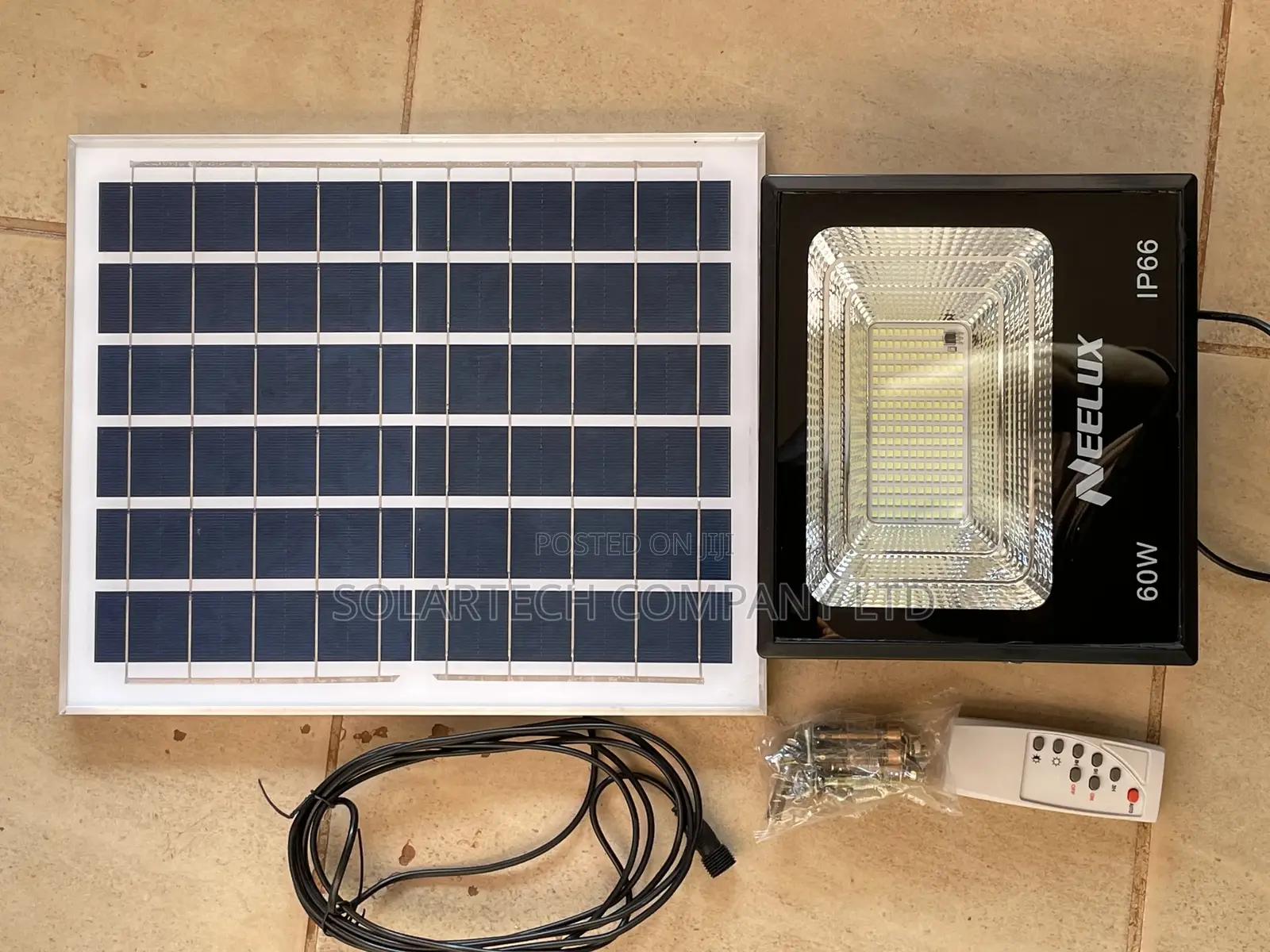 60W Neelux Solar Flood Lights/ Automatic Lights