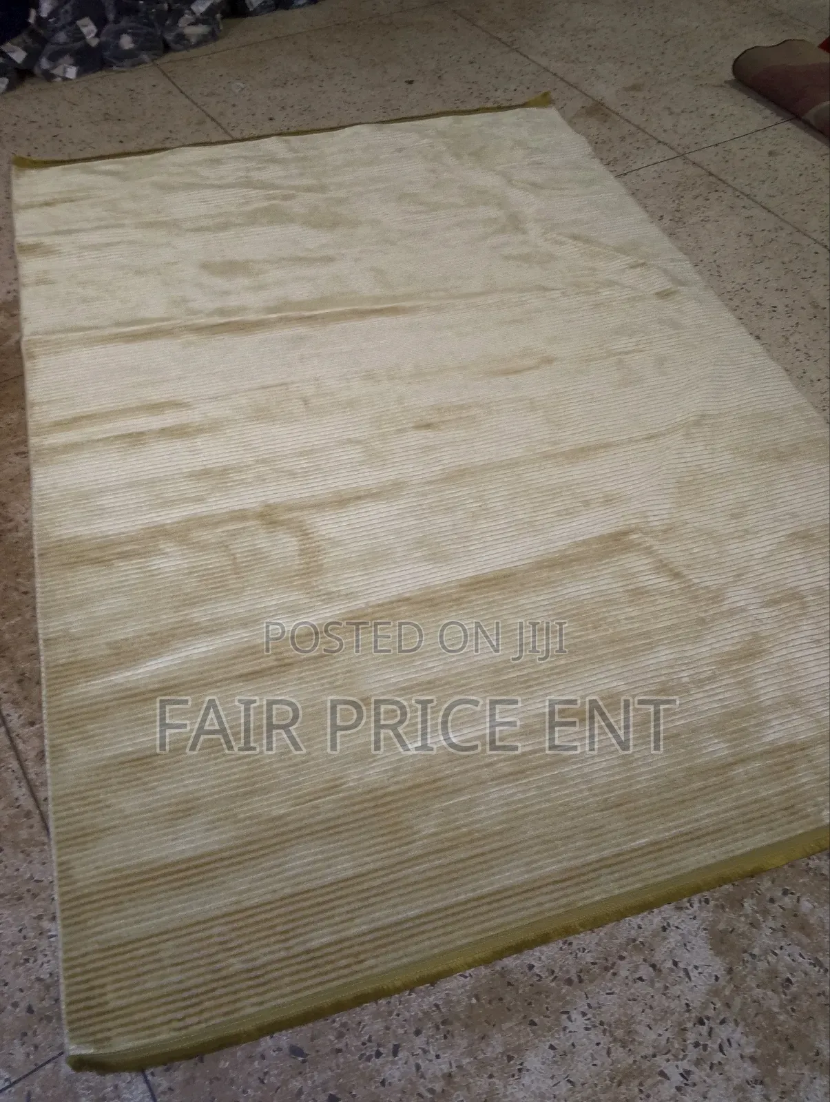 Skinny Soft Executive Carpets.2x3metres.( Gold)