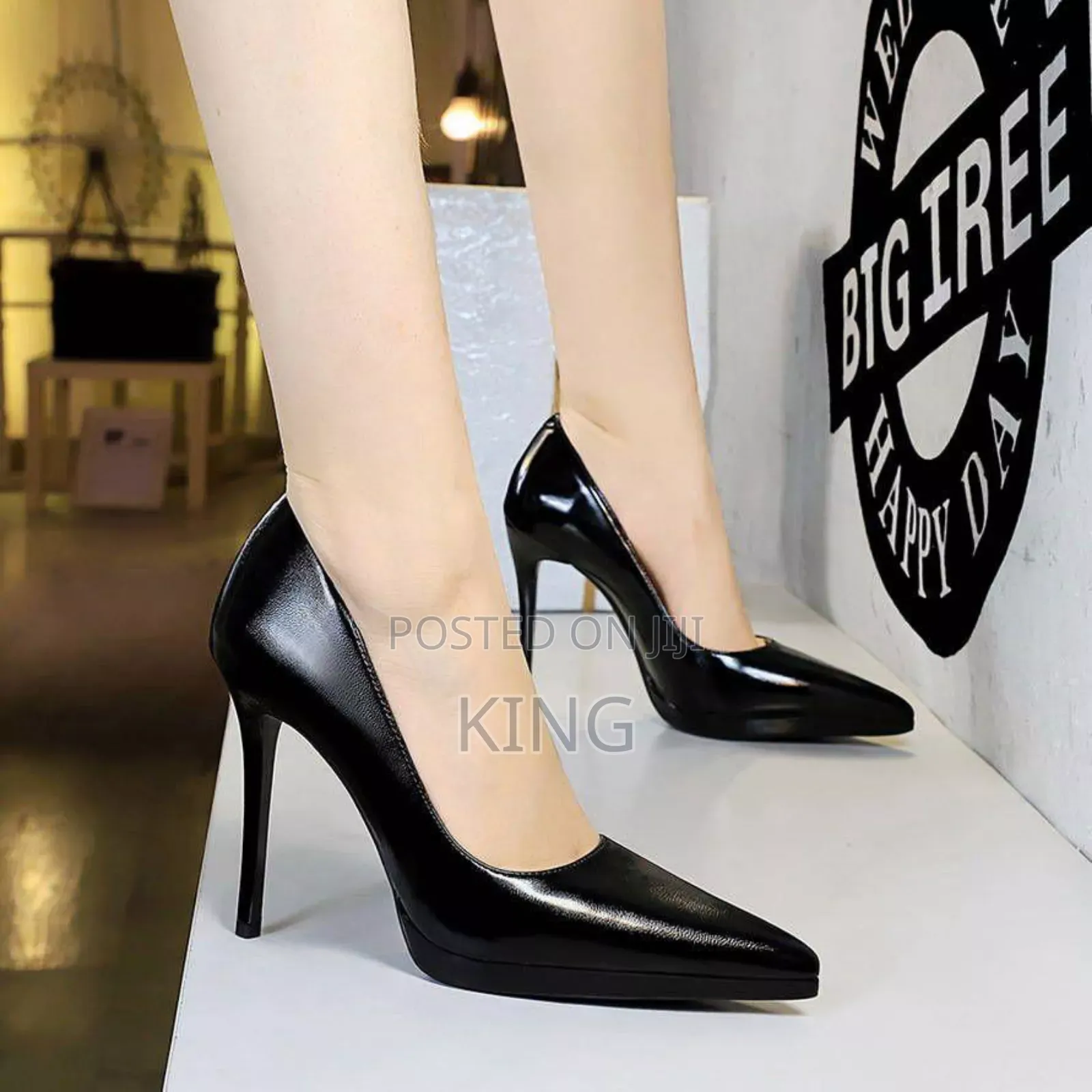 Real Rose High Heels