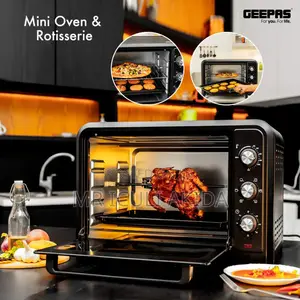 Geepas 42L GO4450 Mini Oven Rotisserie Electric Oven 2000W