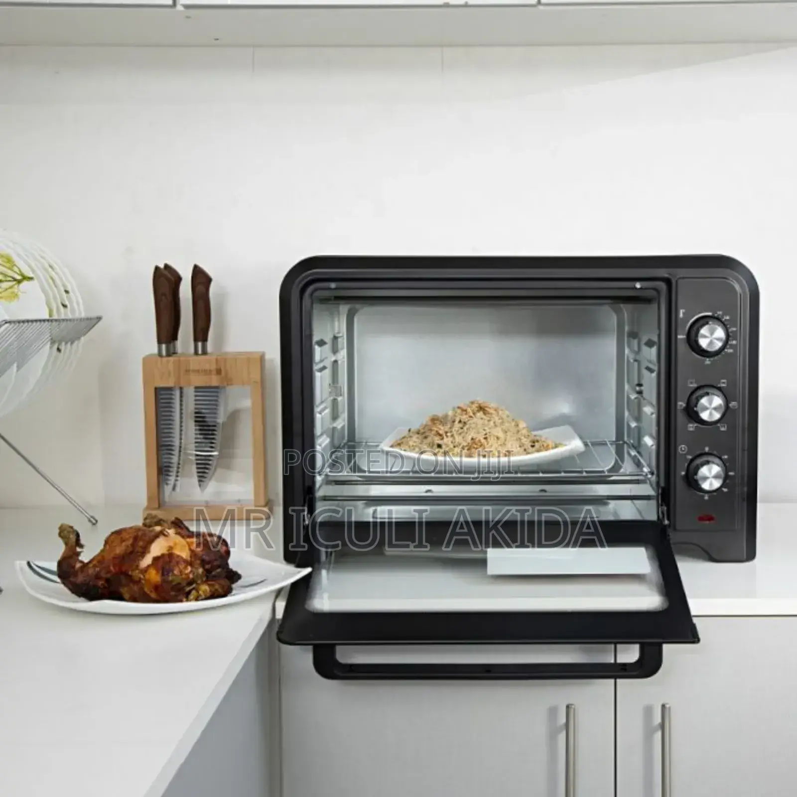 Geepas 42L GO4450 Mini Oven Rotisserie Electric Oven 2000W