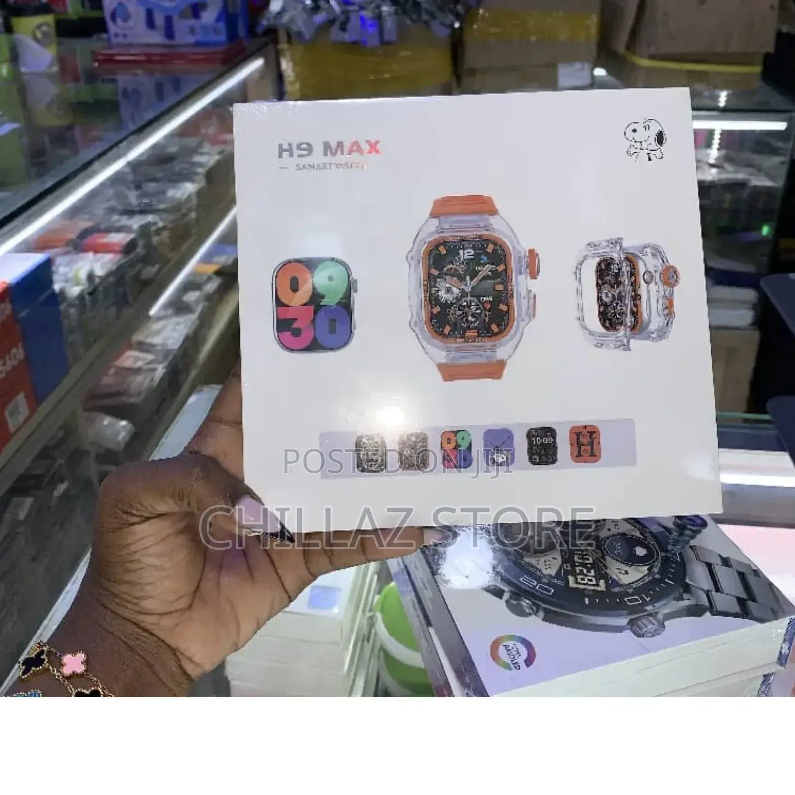 Rechargeable Fit 3 Smart Watch.