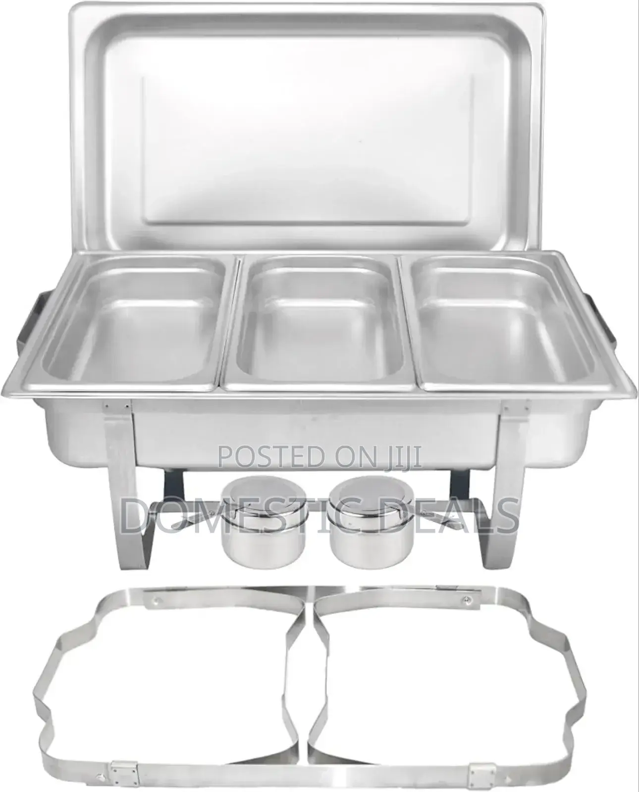 3 Compartments Chaffing Dish
