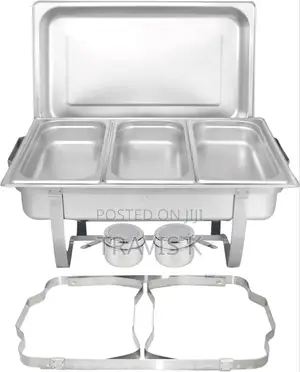3 Compartments Chaffing Dish