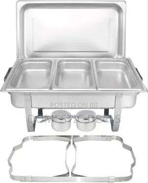 3 Compartments Chaffing Dish