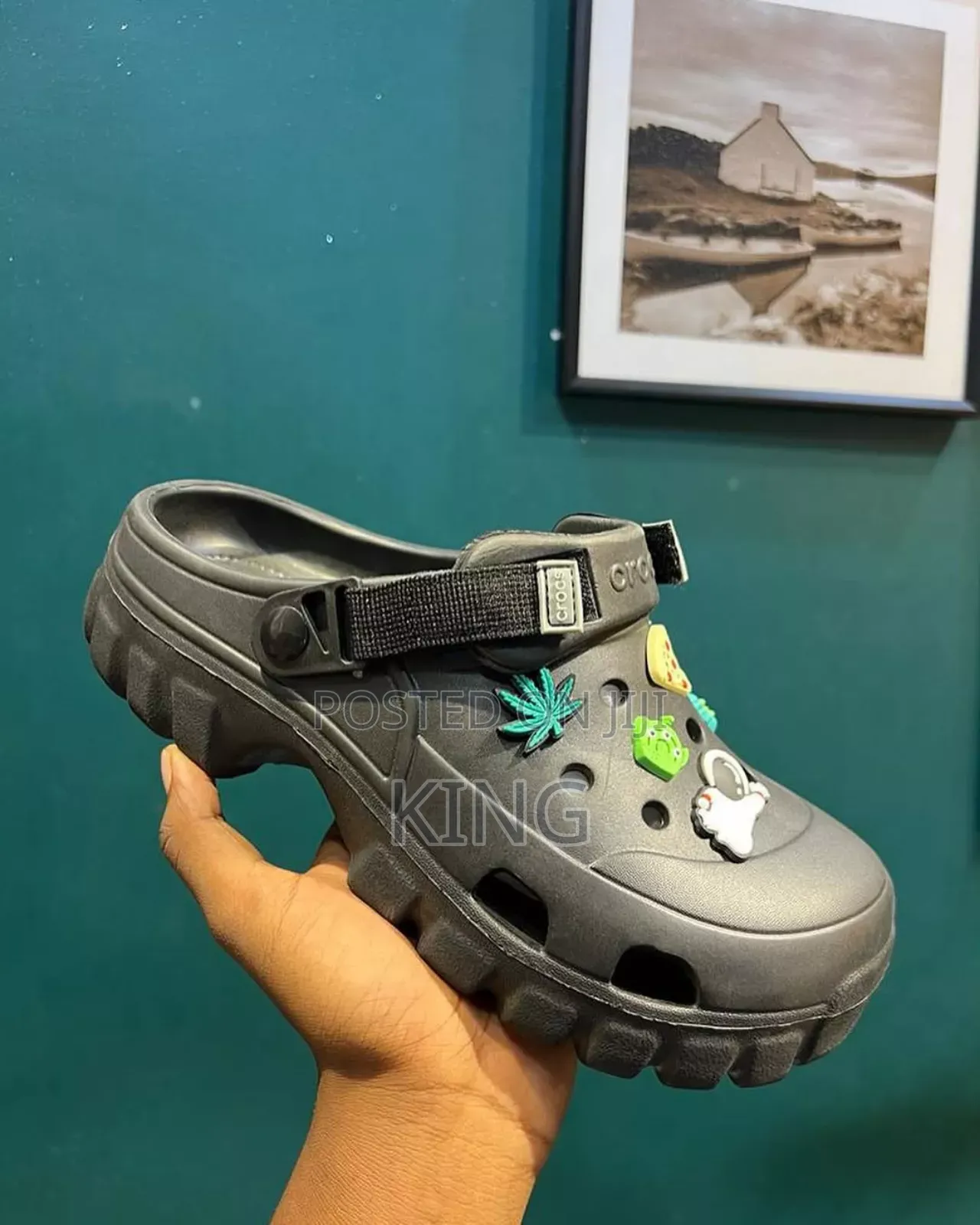 Tommy Pearl Crocs