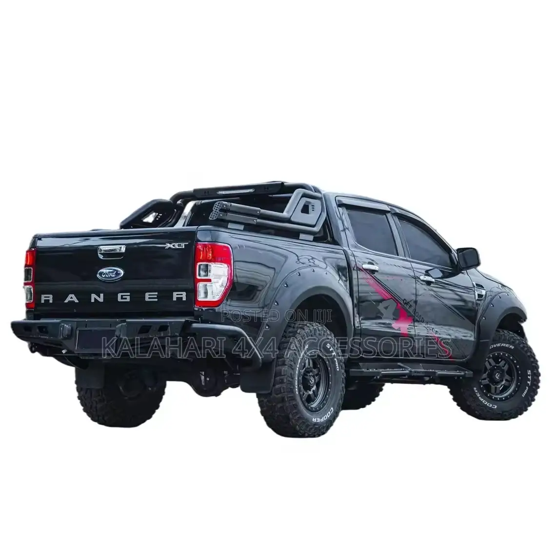 Black Hummer Roll Bar for Pickups