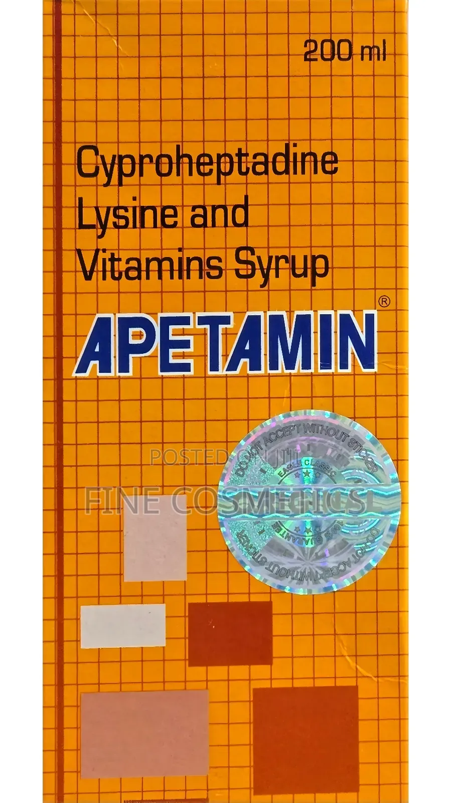Original Apetamin Syrup | Weight Gain Body Building Lysine