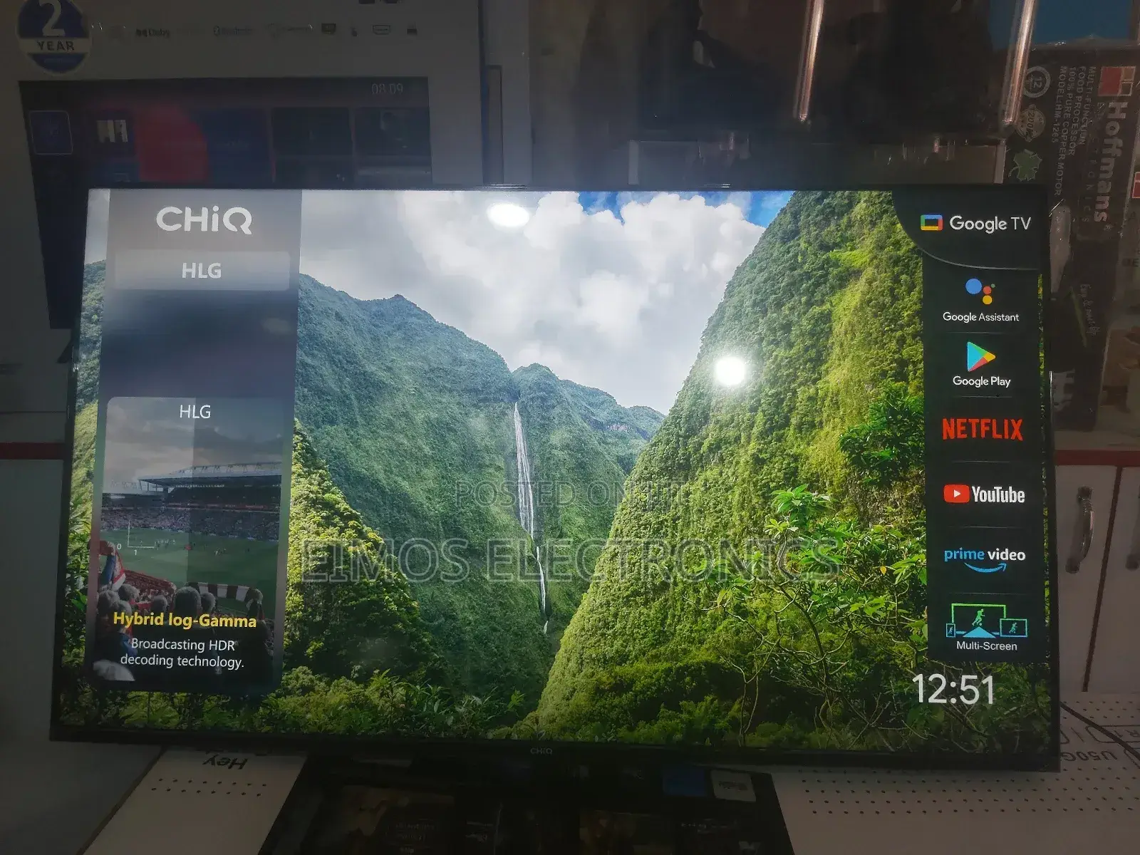 50 Inches Chiq Smart Digital TVS