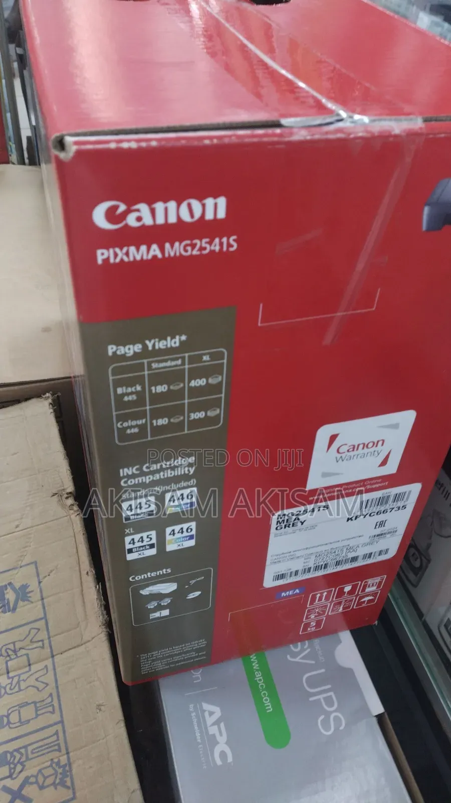 Canon Printer Pixma MG 2541S