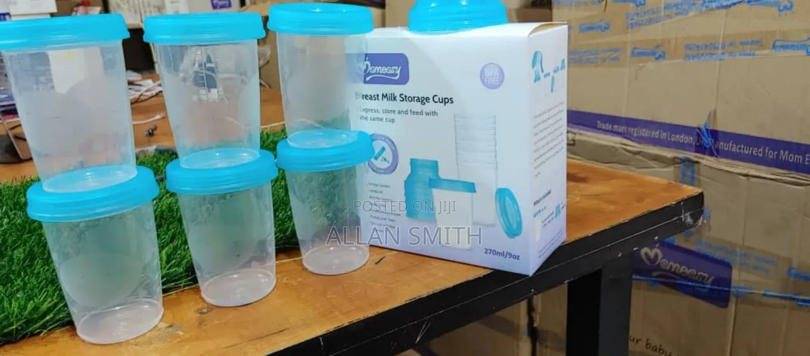 Baby Storage Milk Cups