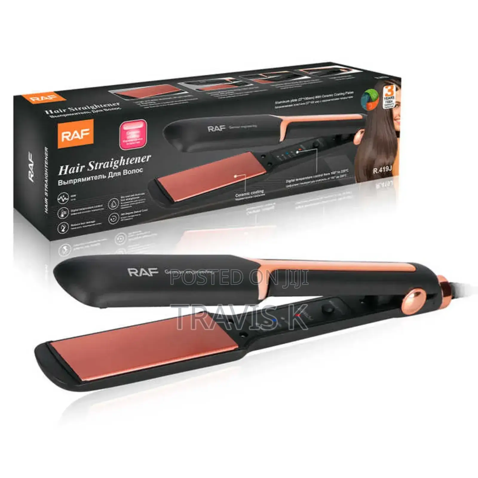 RAF Electric Hair Straightener