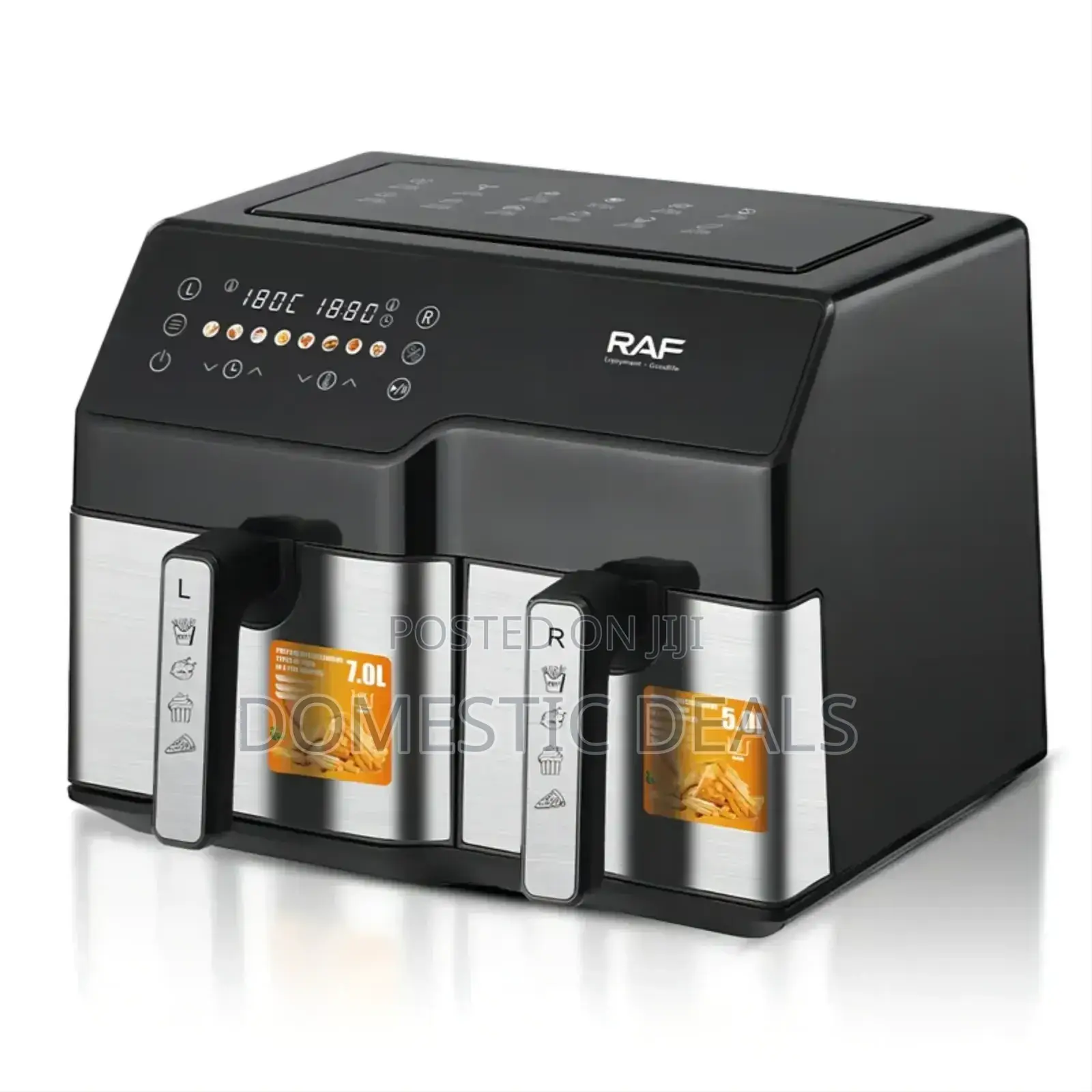 12L RAF Dual Basket Digital Air Fryer