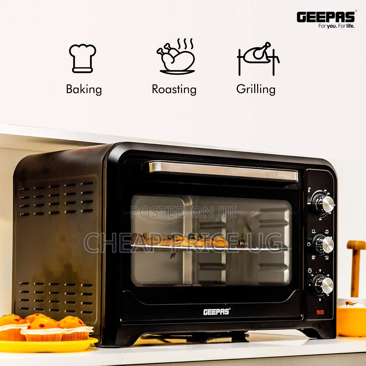 42L Geepas Mini Oven
