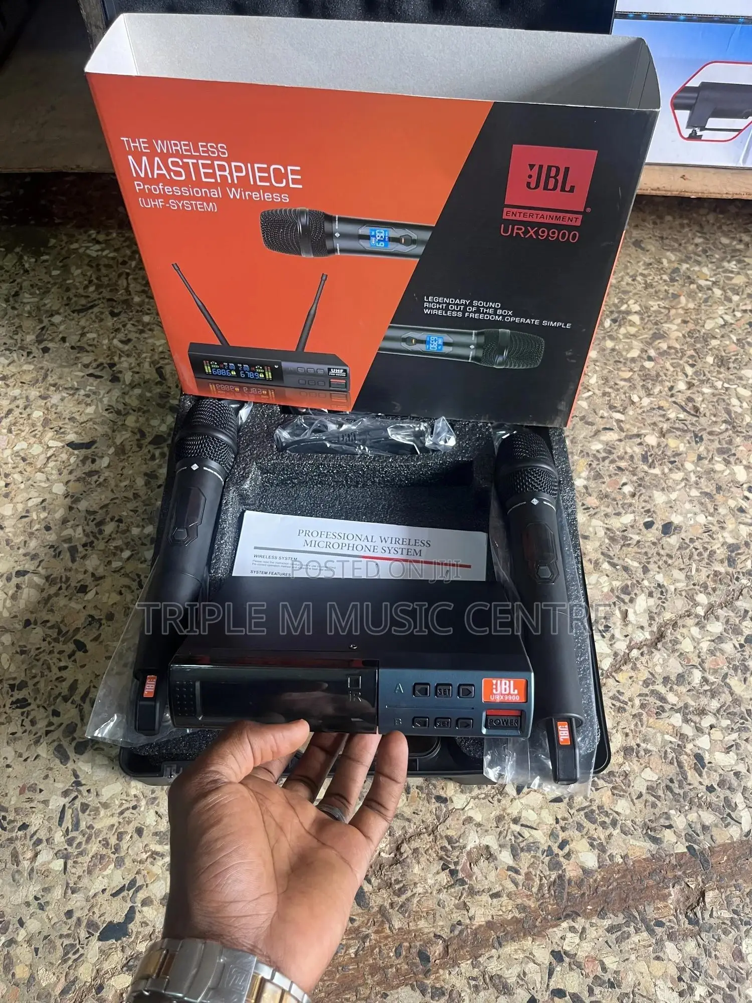 JBL URX9900 Wireless Microphines