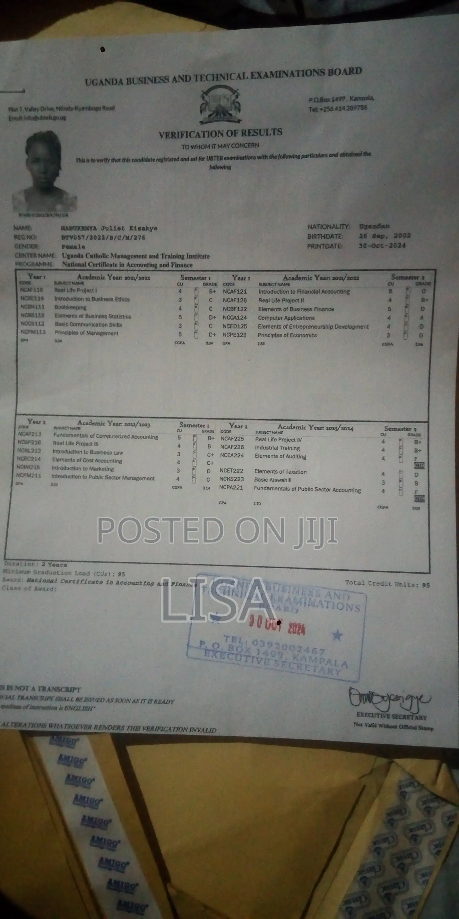 Accounting Finance CV