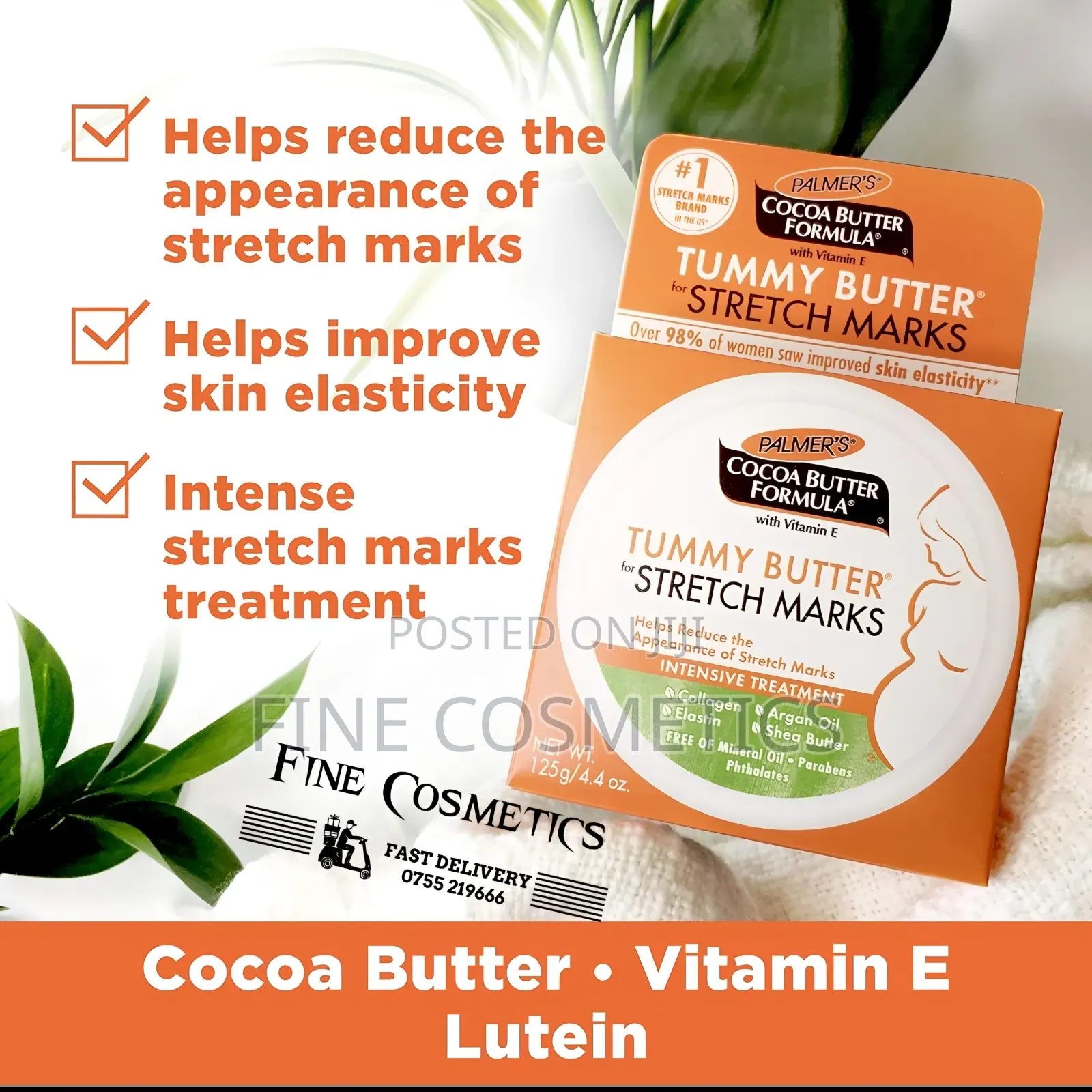 Palmer's Tummy Butter Stretch Marks Remover | Cocoa Butter