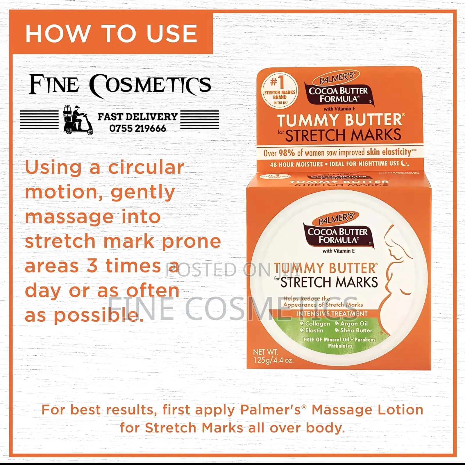 Palmer's Tummy Butter Stretch Marks Remover | Cocoa Butter