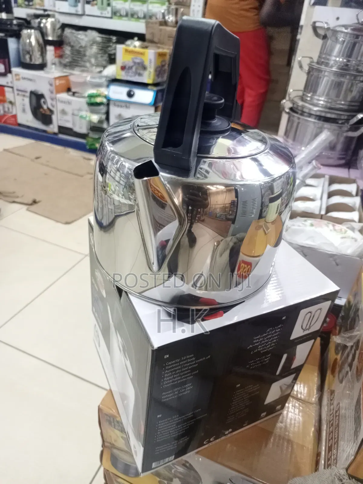 3L Saachi Electric Kettle