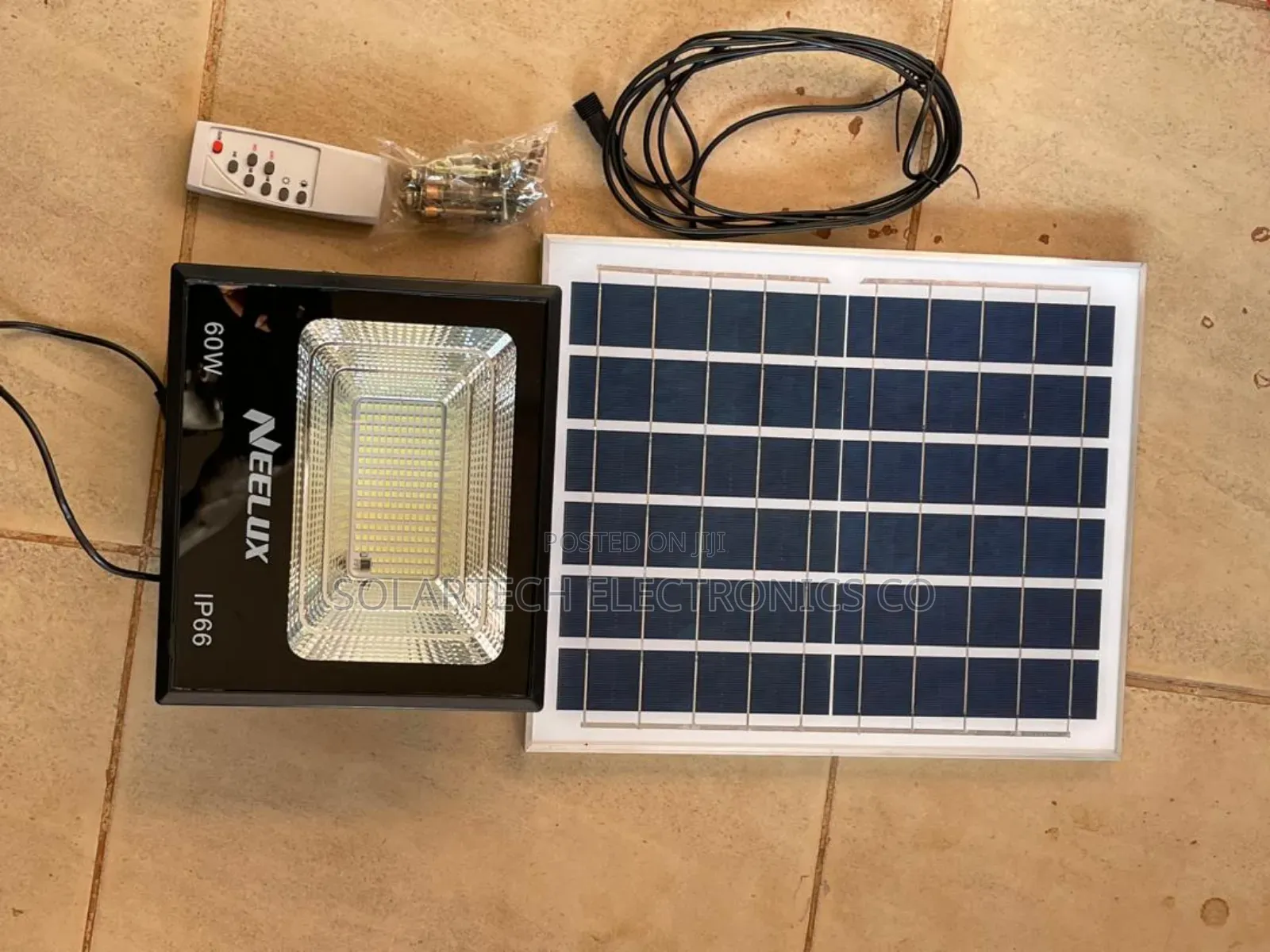 60W Led Solar Flood Lights Smart