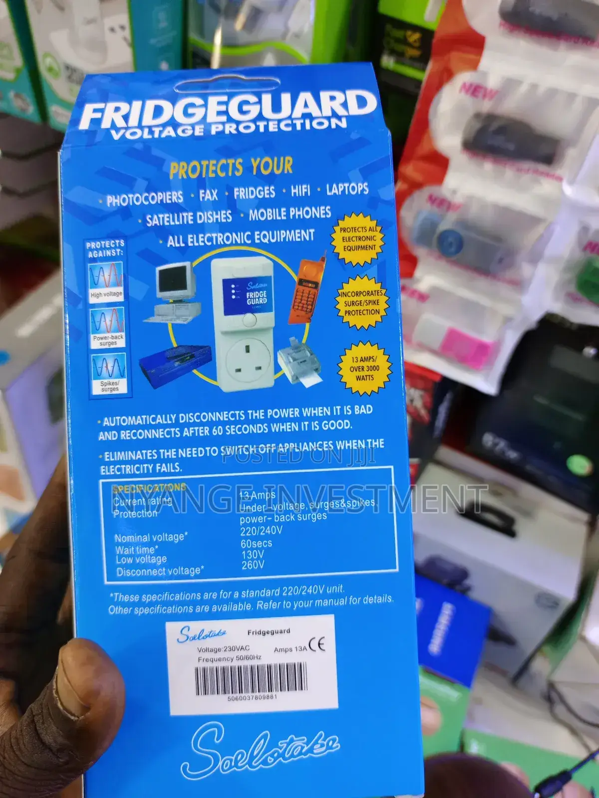 Fridge Guard and Voltage Protection 5amps
